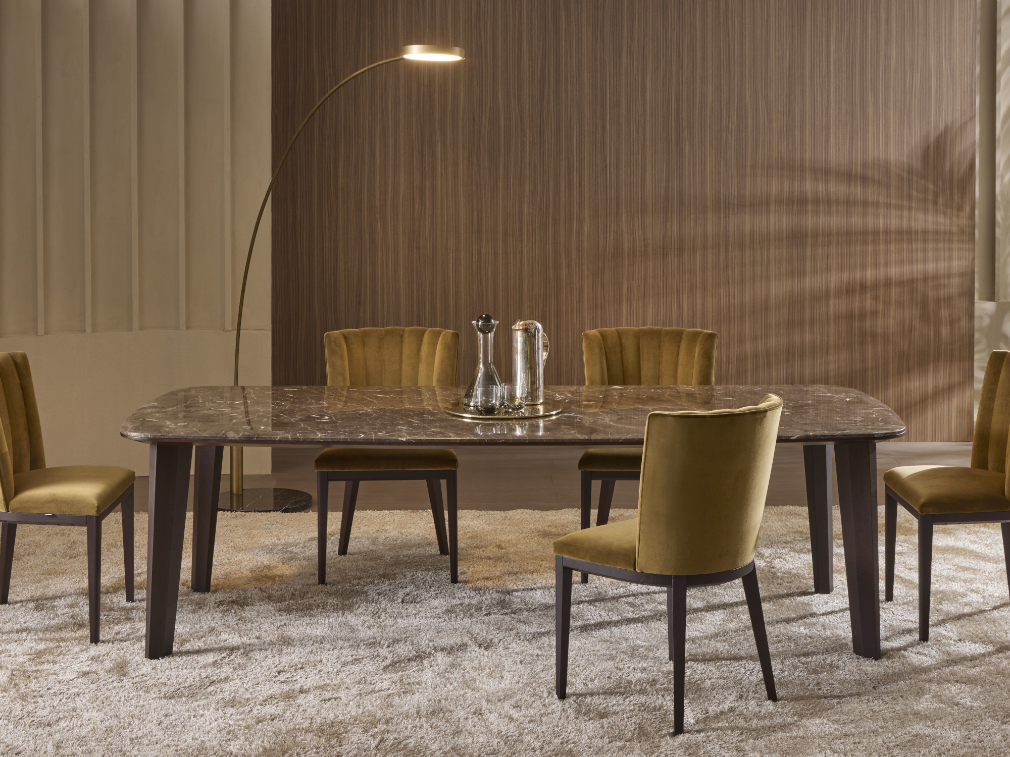 Poltroncina in velluto spritz by rubelli Megan